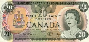 20 dolarów kanadyjskich - banknot 2