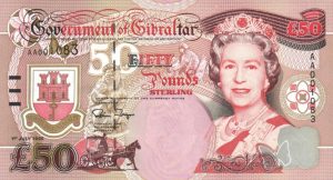 50 funtów gibraltarskich - banknot 2