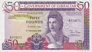 50 funtów gibraltarskich