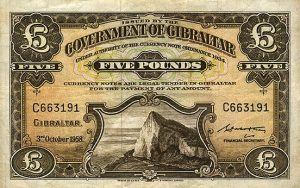 5 funtów gibraltarskich - banknot 2