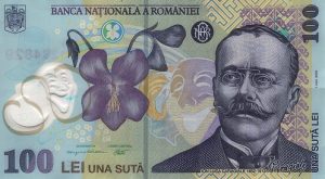 100 lei rumuńskich