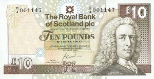 10 funtów szkockich - banknot 3