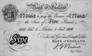 5 funtów brytyjskich - banknot 4