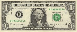1 dolar amerykański